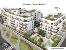 T2 - 43m2 + Balcon de 6m2 + Parking - BEZONS (95)