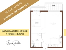 Appartement à vendre T2 - 43m2 + Balcon de 6m2 - BEZONS (95)