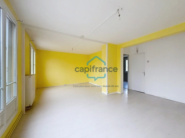 À VENDRE – Appartement T3 de 63,37 m² à Évreux – Beau potentiel