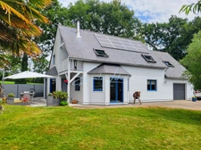 Saint-Aignan (Guerlédan) - Grande maison familiale ossature bois, vie plain-pied, jardin 2400m2, campagne au calme! Rare!!