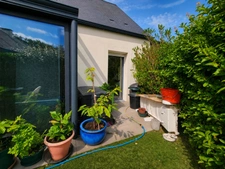 PONT-AVEN – Maison de plain-pied, 3 chambres, jardin, garage – Résidence Senioriales