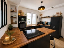 PONT-AVEN – Maison familiale rénovée, pensée pour évoluer jusqu’à 5 chambres
