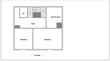 À 2 MIN DU RER E CHAMPIGNY CENTRE – MAISON 123 M² HABITABLES – 4 CHAMBRES/GRAND SEJOUR– TERRAIN 400 M² – 2 GARAGES – ATELIER 30 M²