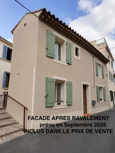 Maison de village à vendre à Allauch – 82 m² – 2 chambres – Façade et toiture rénovées