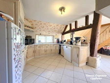 Maison 4 chambres, grand séjour, garage et terrain de 1314 m²