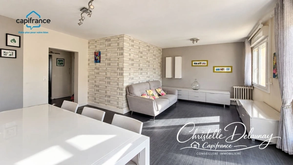 Appartement lumineux de 66 m² en hyper-centre de Laval – Le confort d’un quotidien privilégié !