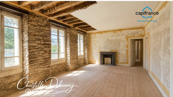 Appartement 60 m² – Vue exceptionnelle sur la Mayenne – Idéal investisseur ou primo-accédant