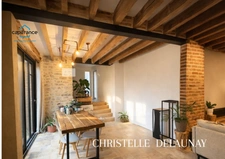 ? Maison de charme – 100 m² – Hyper centre de Laval – Cour & terrasse