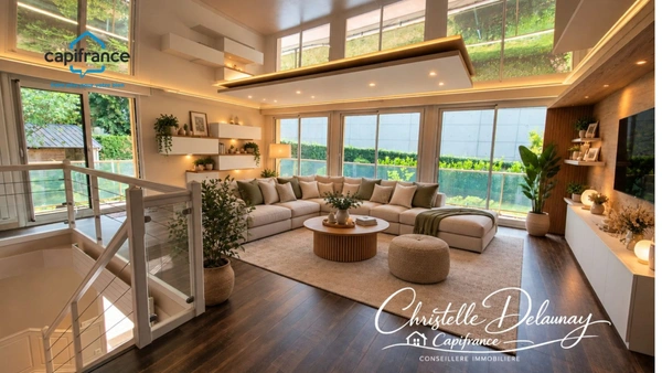 Appartement duplex d’exception de 183 m² avec jardin privatif et terrasse de 107 m²