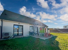 Proche d'Alençon : maison contemporaine de plain-pied. Confort et modernité au rendez-vous.