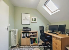 Maison en pierre 128 m² avec jardin et 2 garages à PRÉ-EN-PAIL