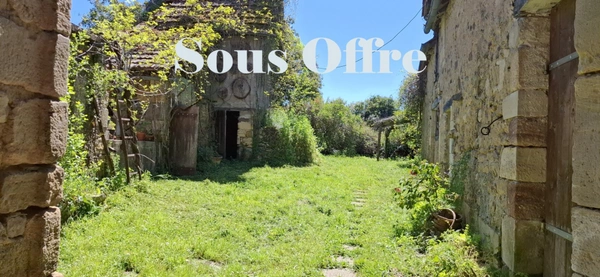 Maison à rénover et agrandir 2 pièces PEYRIGNAC (24)