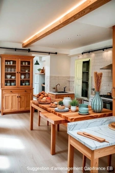 À VENDRE – MAISON EN PIERRE À RÉNOVER COMPLÈTEMENT – GROS POTENTIEL – 117 m² + GRENIER AMÉNAGEABLE-Proche Vichy