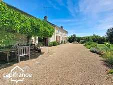 Character Stone House – 195 m² (2,099 sq ft) – 3 Bedrooms – Mezzanine – 1,606 m² (17,287 sq ft) Plot – Saint-Martin-de-Sanzay, Near Saumur, Montreuil-Bellay and Thouars
