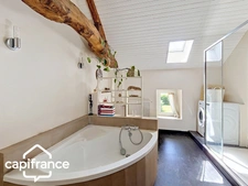 Character Stone House – 195 m² (2,099 sq ft) – 3 Bedrooms – Mezzanine – 1,606 m² (17,287 sq ft) Plot – Saint-Martin-de-Sanzay, Near Saumur, Montreuil-Bellay and Thouars