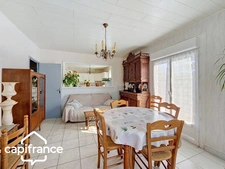 Maison de plain-pied 56 m² – 2 chambres – garage et dépendance – terrain 336 m² – Thouars