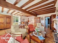 aint-Martin-de-Sanzay (79) – Renovated Stone House – 2,271 sq ft – Single-Level Living – Independent Studio – Outbuildings – 43,000 sq ft Land – Near Thouars and Saumur