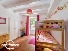 aint-Martin-de-Sanzay (79) – Renovated Stone House – 2,271 sq ft – Single-Level Living – Independent Studio – Outbuildings – 43,000 sq ft Land – Near Thouars and Saumur
