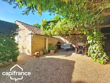 aint-Martin-de-Sanzay (79) – Renovated Stone House – 2,271 sq ft – Single-Level Living – Independent Studio – Outbuildings – 43,000 sq ft Land – Near Thouars and Saumur