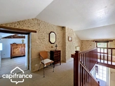 aint-Martin-de-Sanzay (79) – Renovated Stone House – 2,271 sq ft – Single-Level Living – Independent Studio – Outbuildings – 43,000 sq ft Land – Near Thouars and Saumur