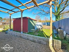 Maison de plain-pied 121 m² – 3 chambres – 3 garages (87m²) – terrain clos 1 454 m² – Boussais (79) proche Airvault