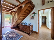 aint-Martin-de-Sanzay (79) – Renovated Stone House – 2,271 sq ft – Single-Level Living – Independent Studio – Outbuildings – 43,000 sq ft Land – Near Thouars and Saumur