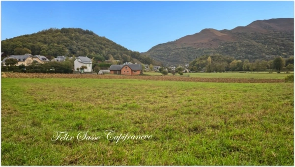 Terrain à vendre  1295m2 avec vue panoramique sur les montagnes AGOS VIDALOS (65)