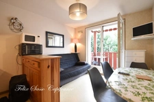 ESQUIEZE SERE (65), studio cabine avec alcôve, balcon et vue panoramique sur les montagnes