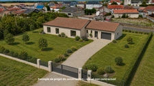 Terrain constructible d’environ 2200 m² – À 10 min de Loudun 