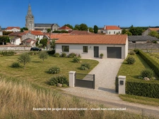 Terrain constructible d’environ 2200 m² – À 10 min de Loudun 