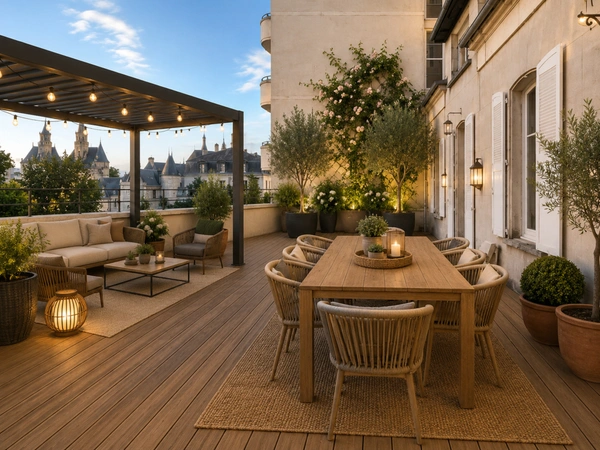 "Appartement 91 m² avec Terrasse exceptionnelle de 150 m² – " Une Maison dans le Ciel " - Plein Centre Nevers 