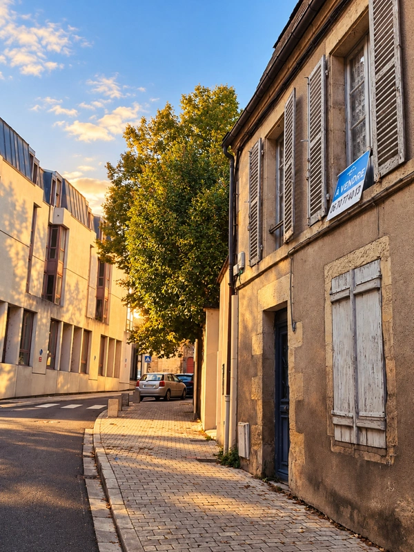 MAISON DE CARACTÈRE À RÉINVENTER – HYPER CENTRE DE NEVERS