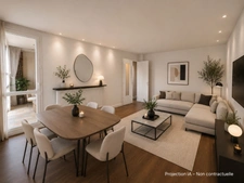A vendre 5 pièces - Grand appartement familial de 96 m² avec 4 chambres et 2 loggias NOGENT SUR OISE (60)