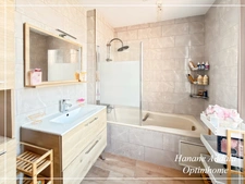 Maison familiale 6 chambres, jardin, garage + duplex loué 600 €/mois Centre de Saint-Just-en-Chaussée (Oise)