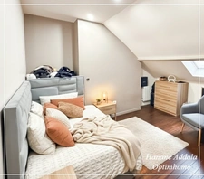 Maison familiale 6 chambres, jardin, garage + duplex loué 600 €/mois Centre de Saint-Just-en-Chaussée (Oise)
