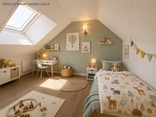 Maison 100 m² – Vie de plain-pied – 4 chambres – Jardin sans vis-à-vis – Garage CAUVIGNY (60)