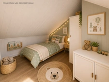 Maison 100 m² – Vie de plain-pied – 4 chambres – Jardin sans vis-à-vis – Garage CAUVIGNY (60)