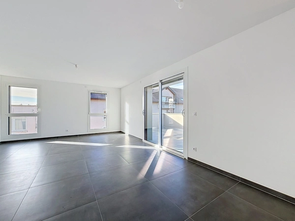 EXCLUSIVITÉ – ANNEMASSE CENTRE-VILLE – DUPLEX T4 – DERNIER ÉTAGE – RÉSIDENCE DE 2025