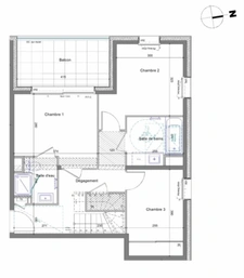 EXCLUSIVITÉ – ANNEMASSE CENTRE-VILLE – DUPLEX T4 – DERNIER ÉTAGE – RÉSIDENCE DE 2025