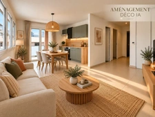 Béziers – Appartement T3 récent avec terrasse et parking privatif
