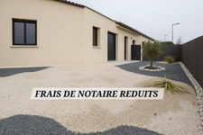 Villa neuve plain pied 3 chambres, jardin garage
