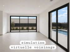 Villa contemporaine neuve avec piscine, suite parentale en RDC, 3 salles d’eau, double garage et vue dégagée