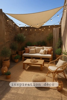 Maison de village avec terrasse tropézienne  6 pièces AUTIGNAC (34)