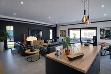 Villa plain-pied contemporaine 3 chambres avec suite parentale et terrain piscinable