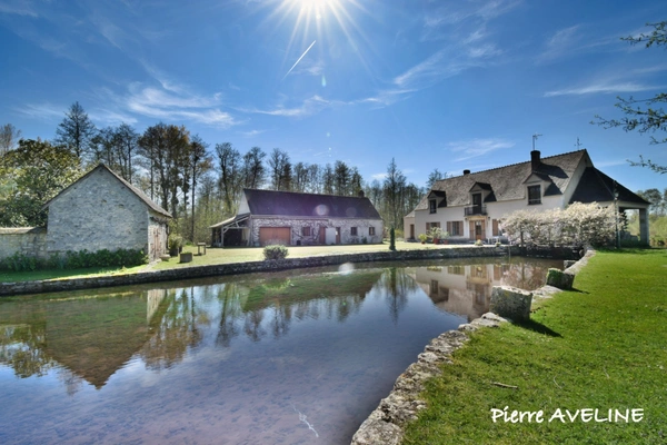 Maison à vendre 11 pièces proche de CLOYES LES TROIS RIVIERES (28)
