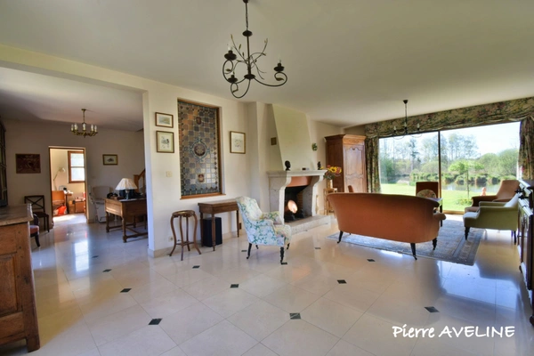 Maison à vendre 11 pièces proche de CLOYES LES TROIS RIVIERES (28)