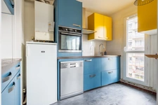 T2 43m² rafraîchi à neuf + cave et parking Paris 19ème