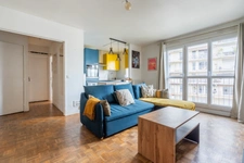 T2 43m² rafraîchi à neuf + cave et parking Paris 19ème