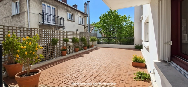 APPARTEMENT DE 3 PIECES AVEC 38m2 d'espaces extérieurs