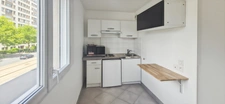 Immeuble récent : studio fonctionnel à 3 min du tram